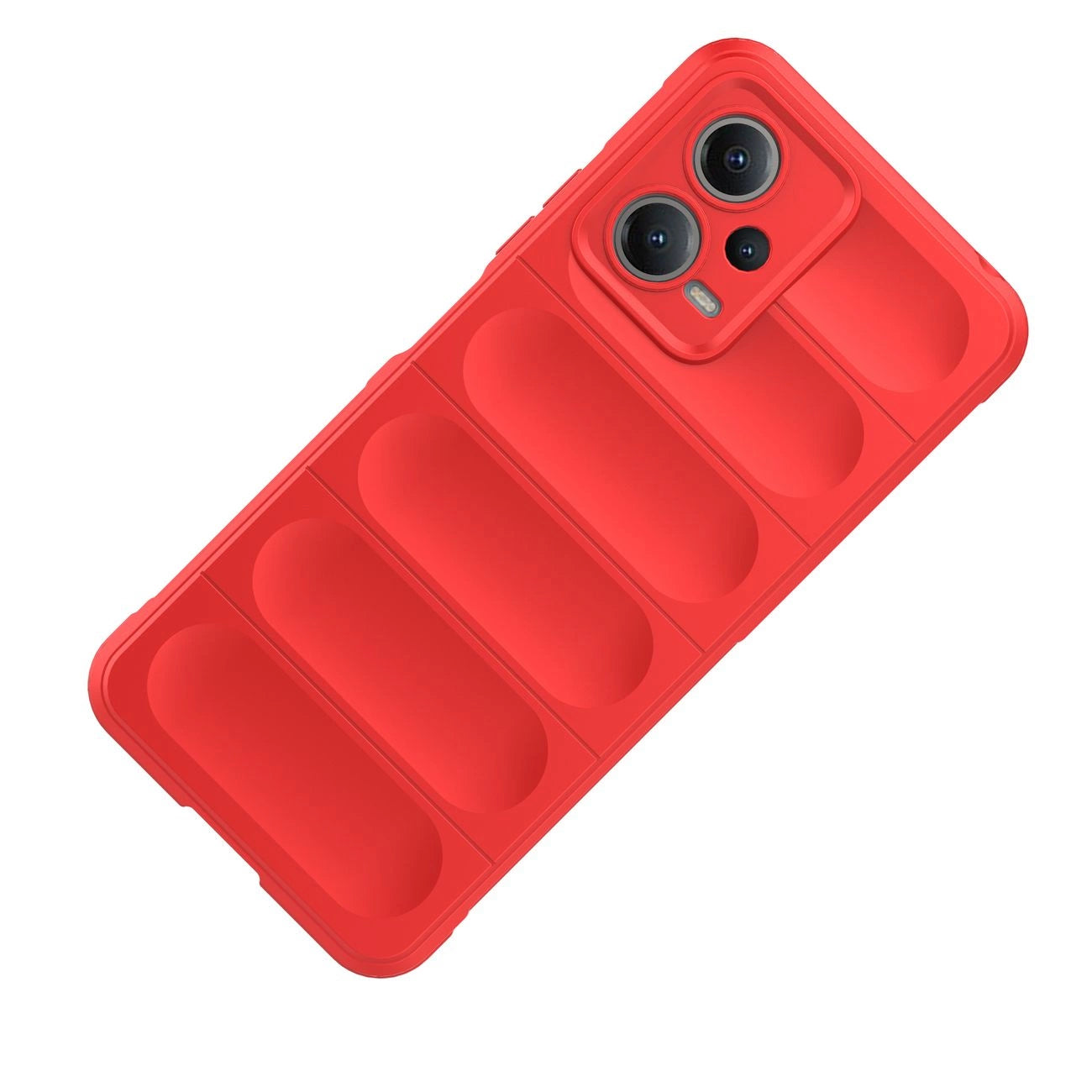 Magic Shield Case for Xiaomi Redmi Note 12 5G / Poco X5 5G Flexible Armor Cover Red_9