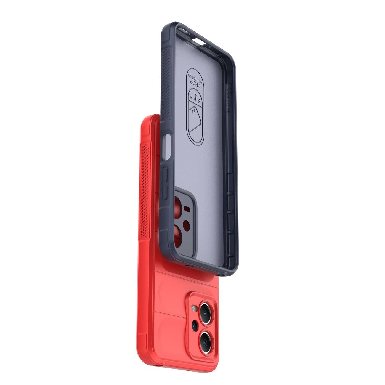 Magic Shield Case for Xiaomi Redmi Note 12 5G / Poco X5 5G Flexible Armor Cover Red_15