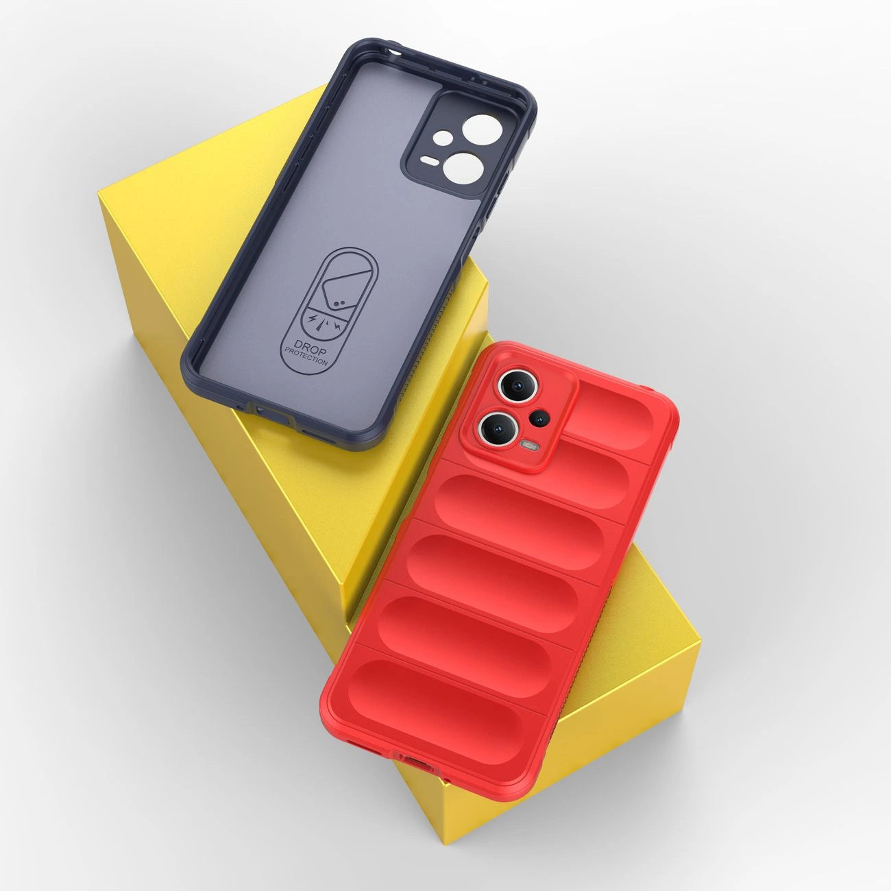 Magic Shield Case for Xiaomi Redmi Note 12 5G / Poco X5 5G Flexible Armor Cover Red_16