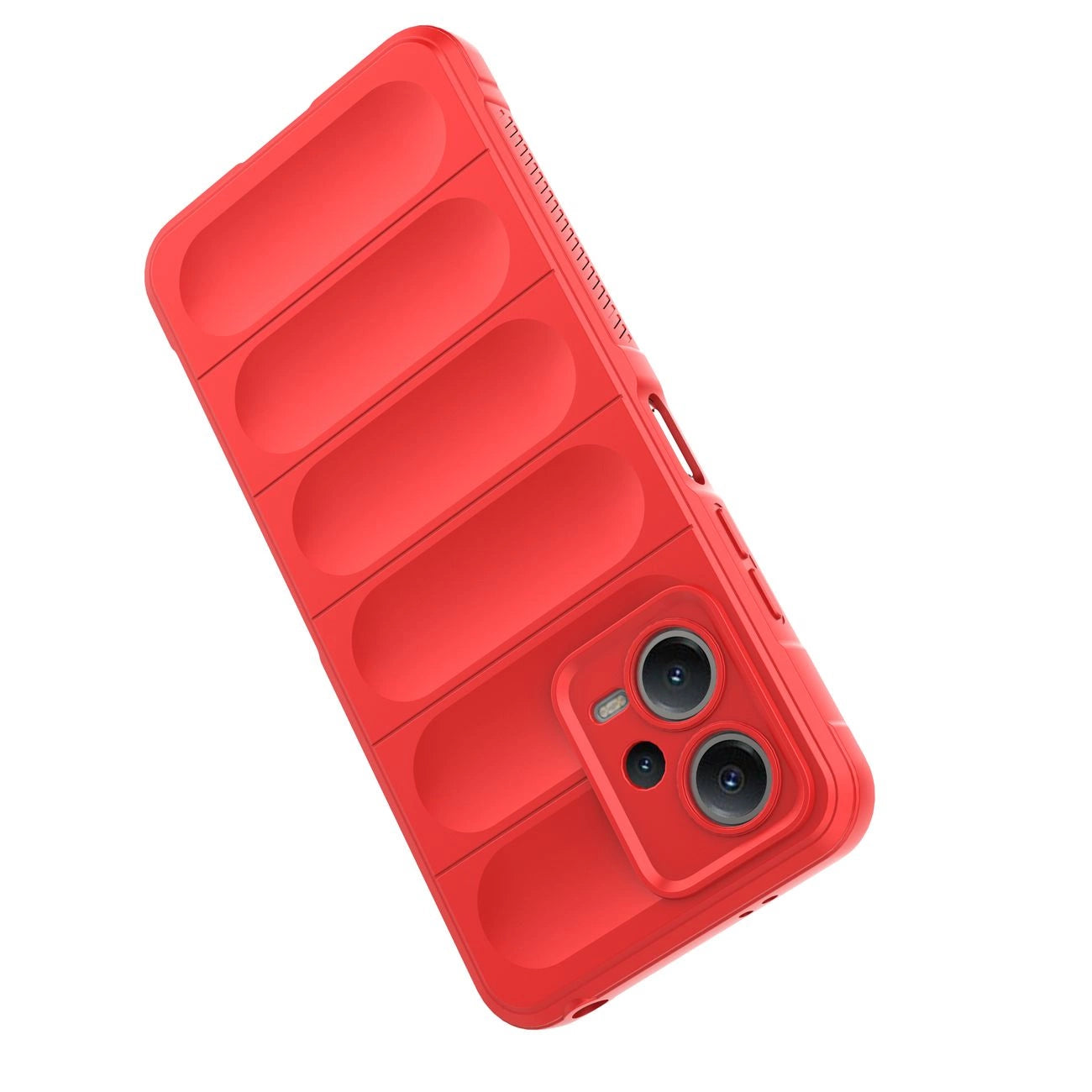 Magic Shield Case for Xiaomi Redmi Note 12 5G / Poco X5 5G Flexible Armor Cover Red_3