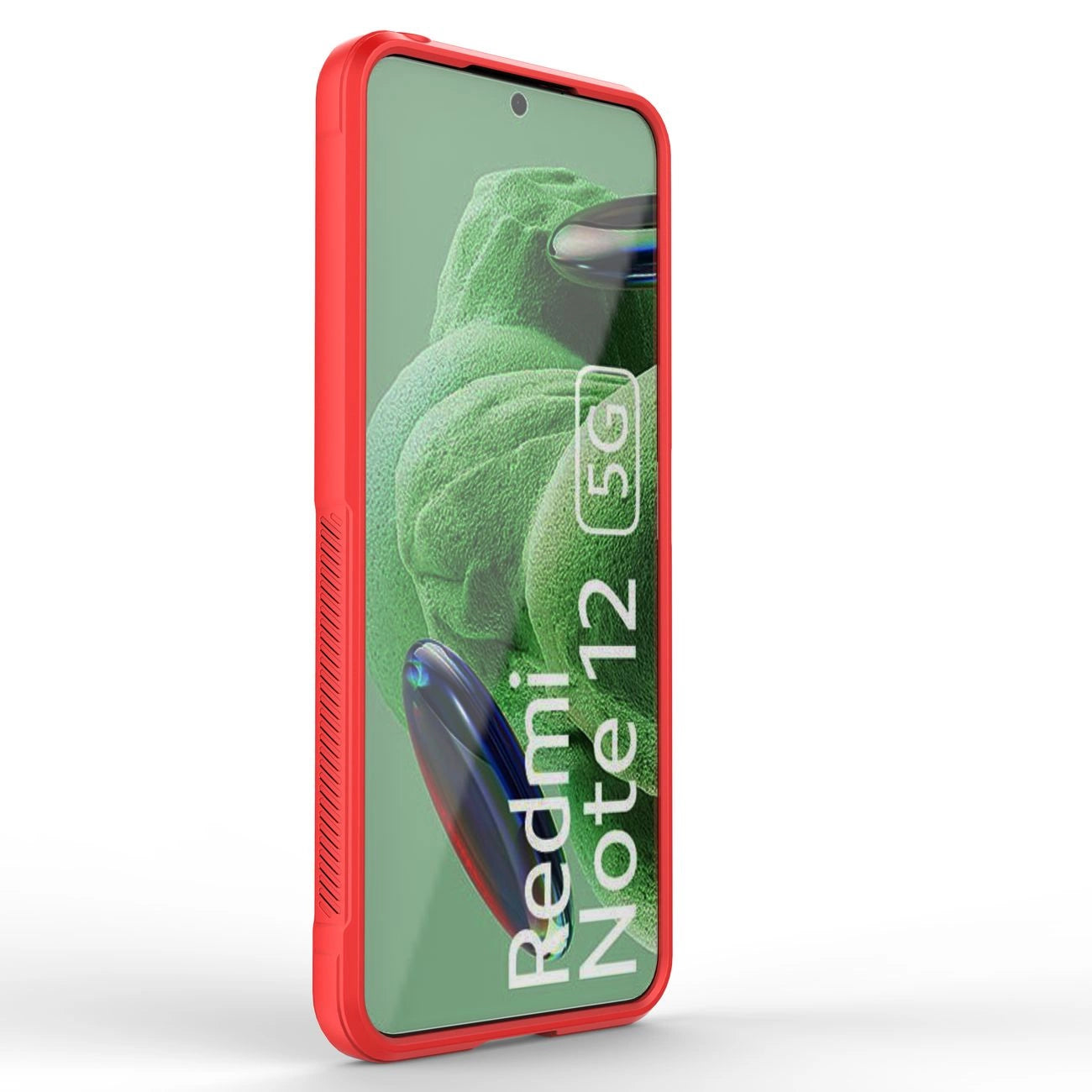 Magic Shield Case for Xiaomi Redmi Note 12 5G / Poco X5 5G Flexible Armor Cover Red_6