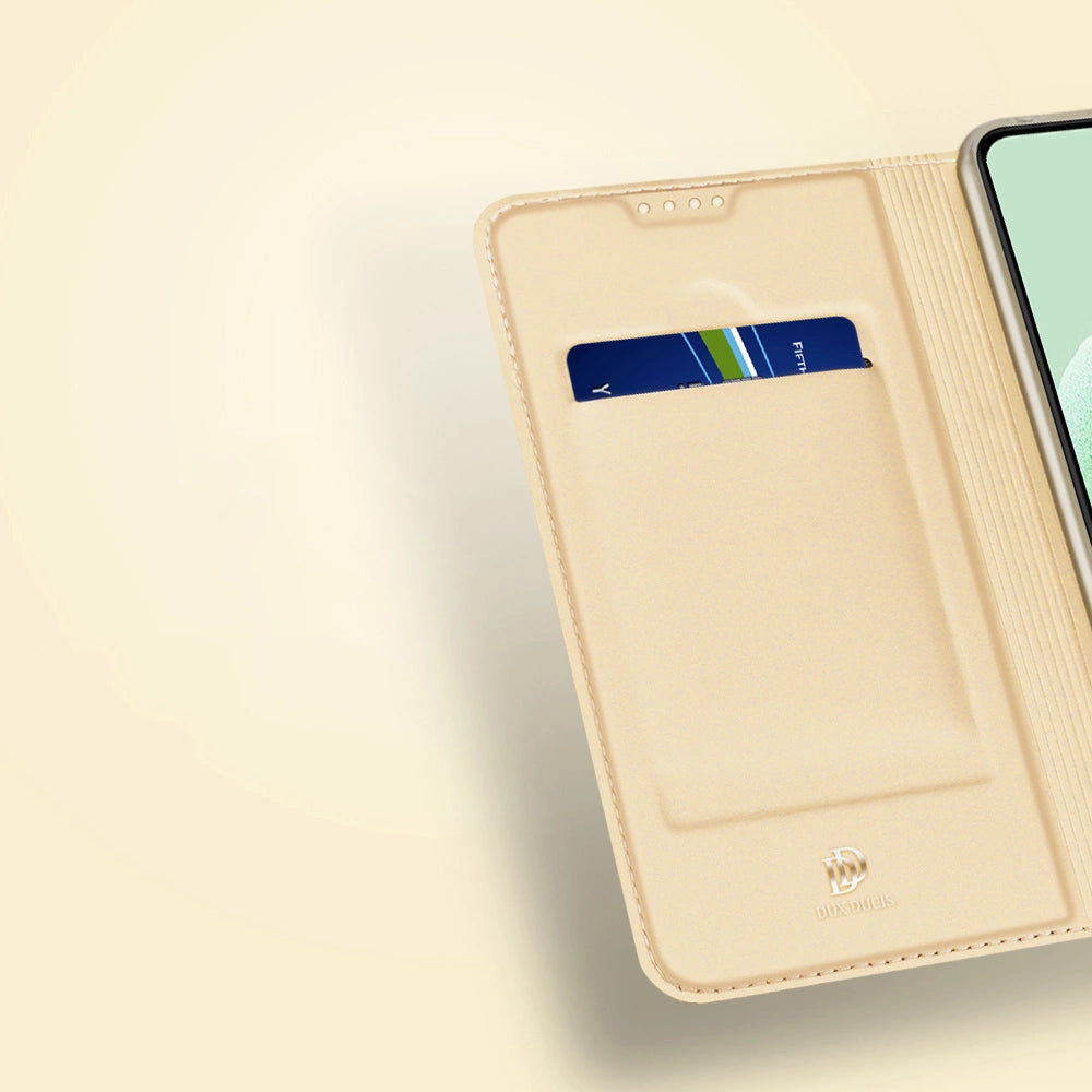Dux Ducis Skin Pro Case for Xiaomi Redmi Note 12 Pro+ Flip Card Wallet Stand Gold_11