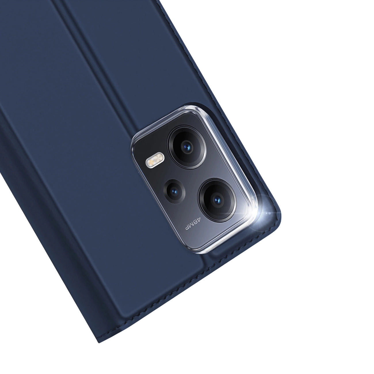 Dux Ducis Skin Pro case for Xiaomi Redmi Note 12 Pro+ flip cover card wallet stand blue_2