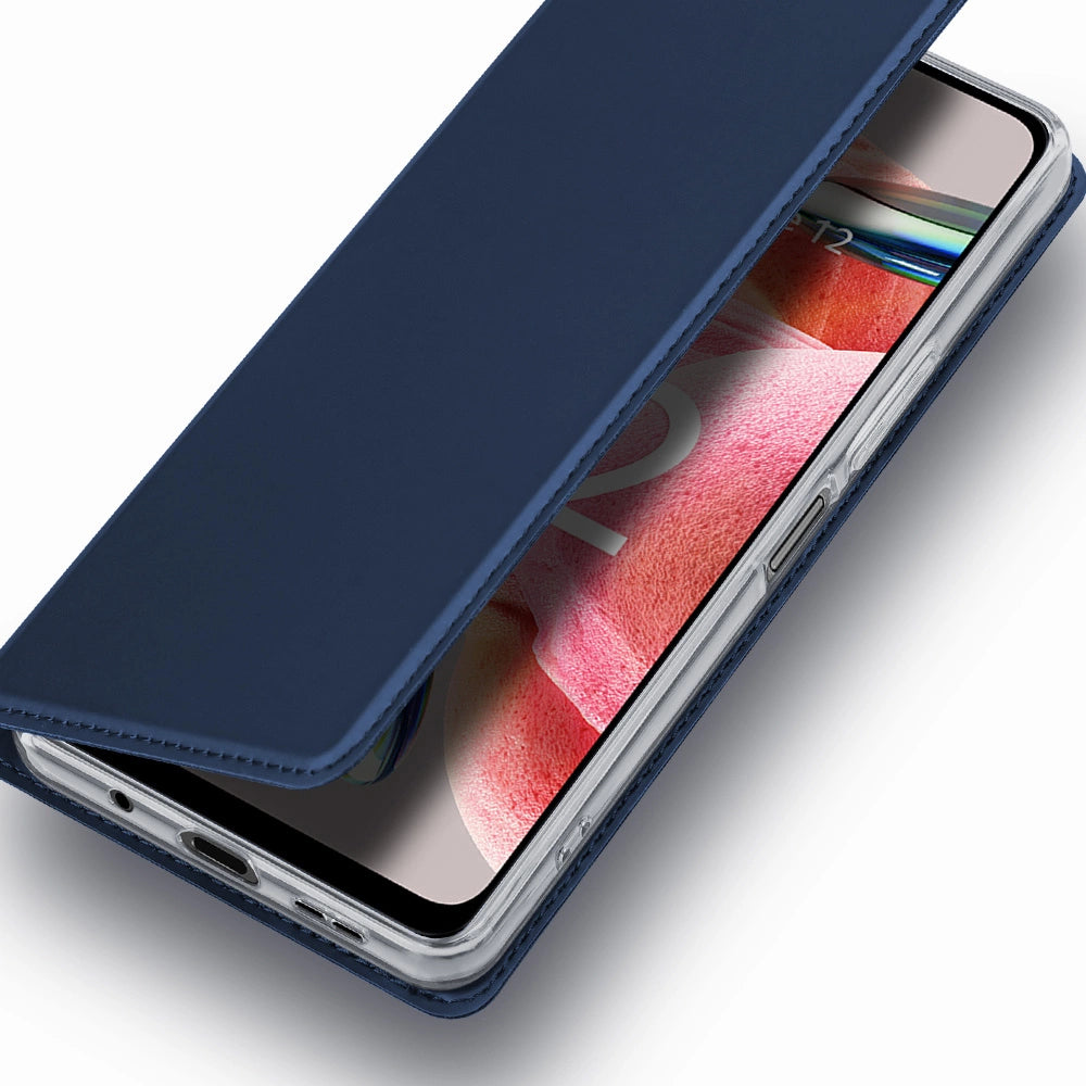 Dux Ducis Skin Pro Case for Xiaomi Redmi Note 12 Flip Card Wallet Stand Blue_13