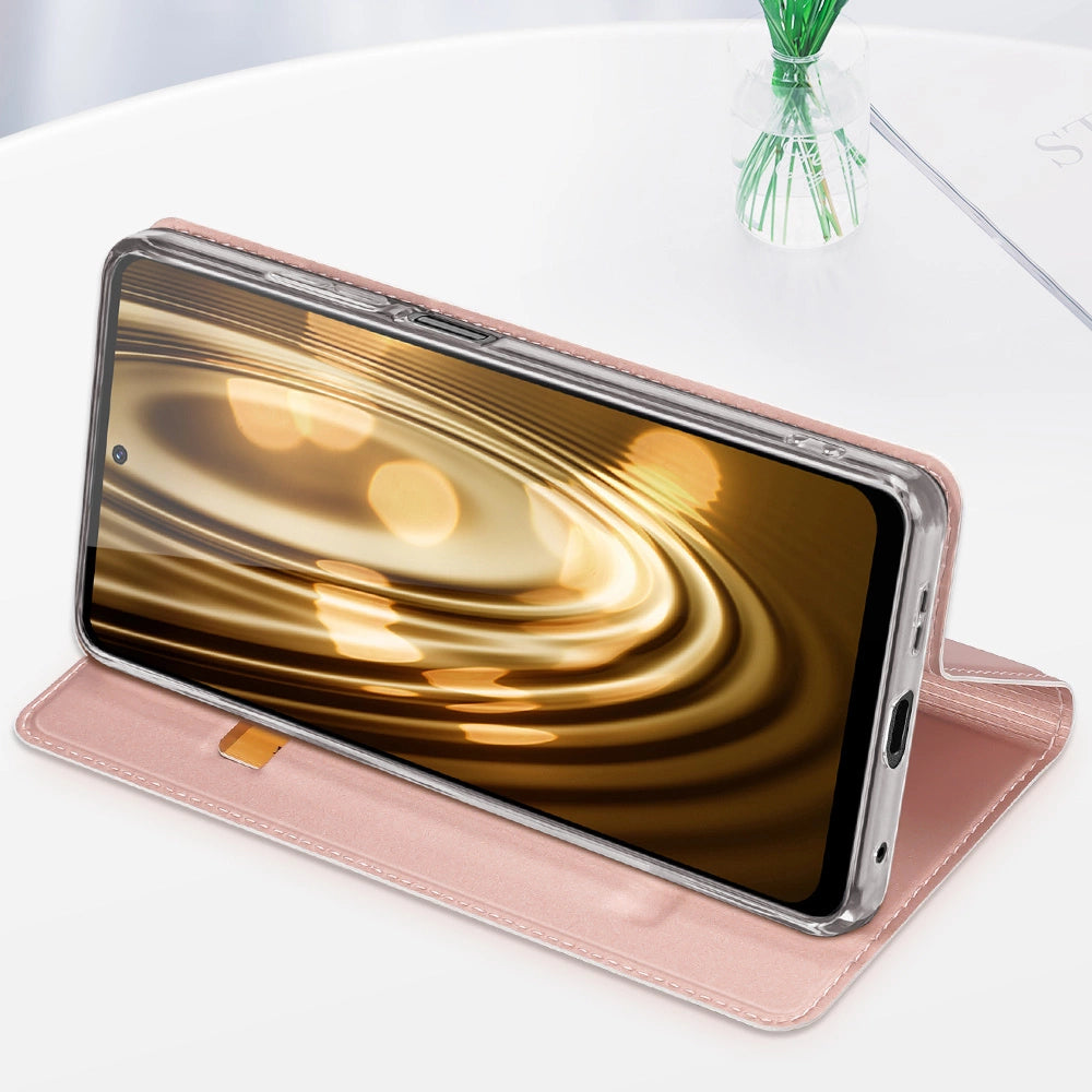 Dux Ducis Skin Pro Case for Xiaomi Redmi Note 12 Flip Card Wallet Stand Blue_17
