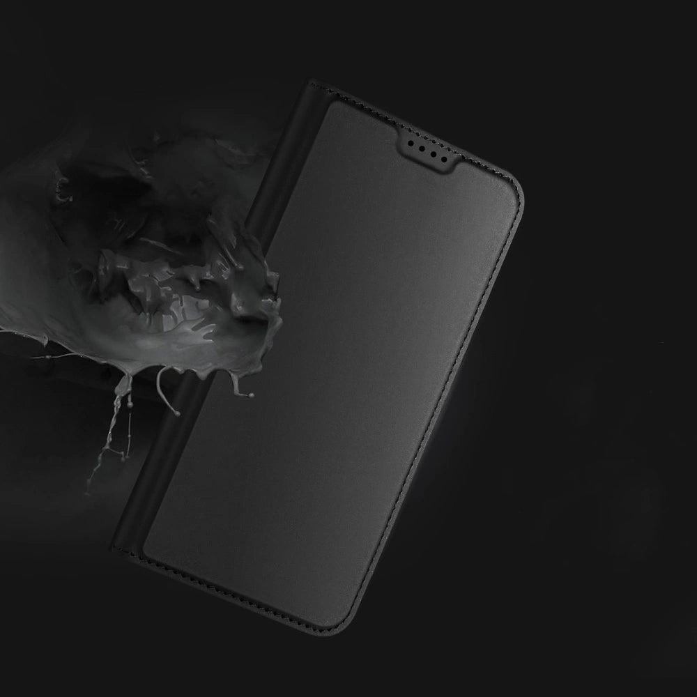 Dux Ducis Skin Pro Case For Realme GT Neo 5 / Realme GT3 Flip Cover Card Wallet Stand Black_11
