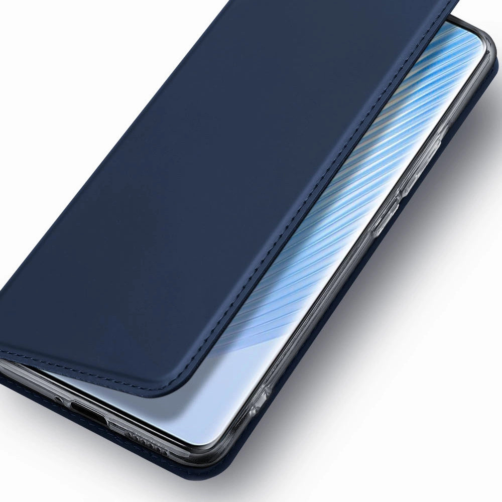 Dux Ducis Skin Pro Case for Honor Magic5 Flip Card Wallet Stand Blue_13