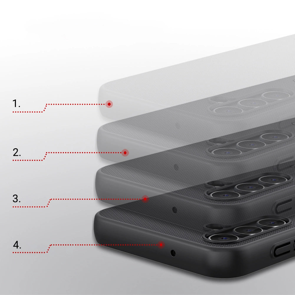 Nillkin Super Frosted Shield Case for Samsung Galaxy A14 5G / Galaxy A14 Phone Cover Black_13