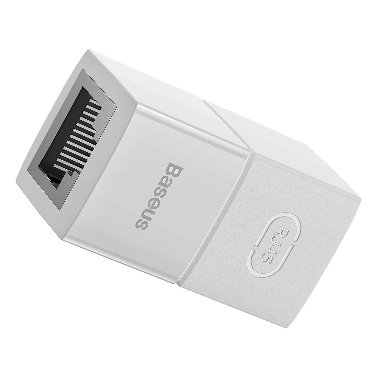Network coupler Ethernet RJ-45 cable connector Baseus AirJoy Series 10 pcs - white_5