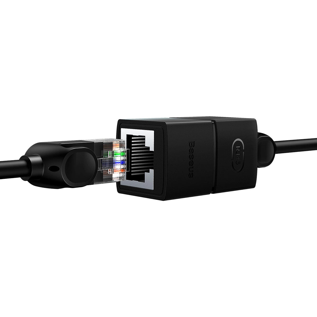 Network connector Baseus AirJoy Series RJ-45 Ethernet cable connector 1 pcs - black_9