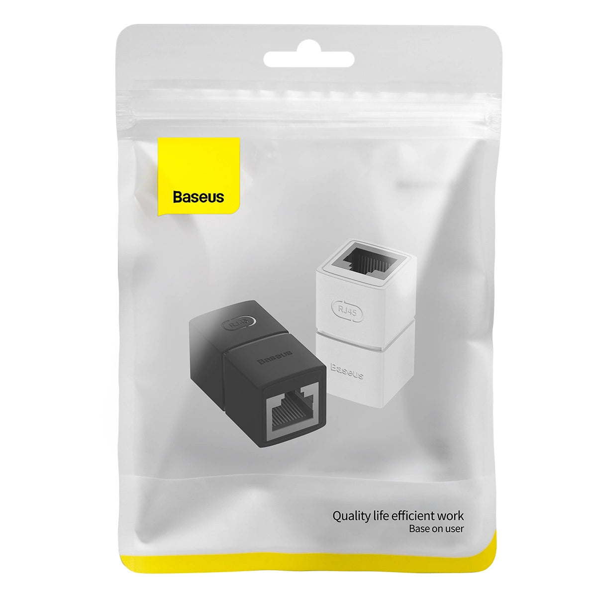 Network connector Baseus AirJoy Series RJ-45 Ethernet cable connector 1 pcs - black_14
