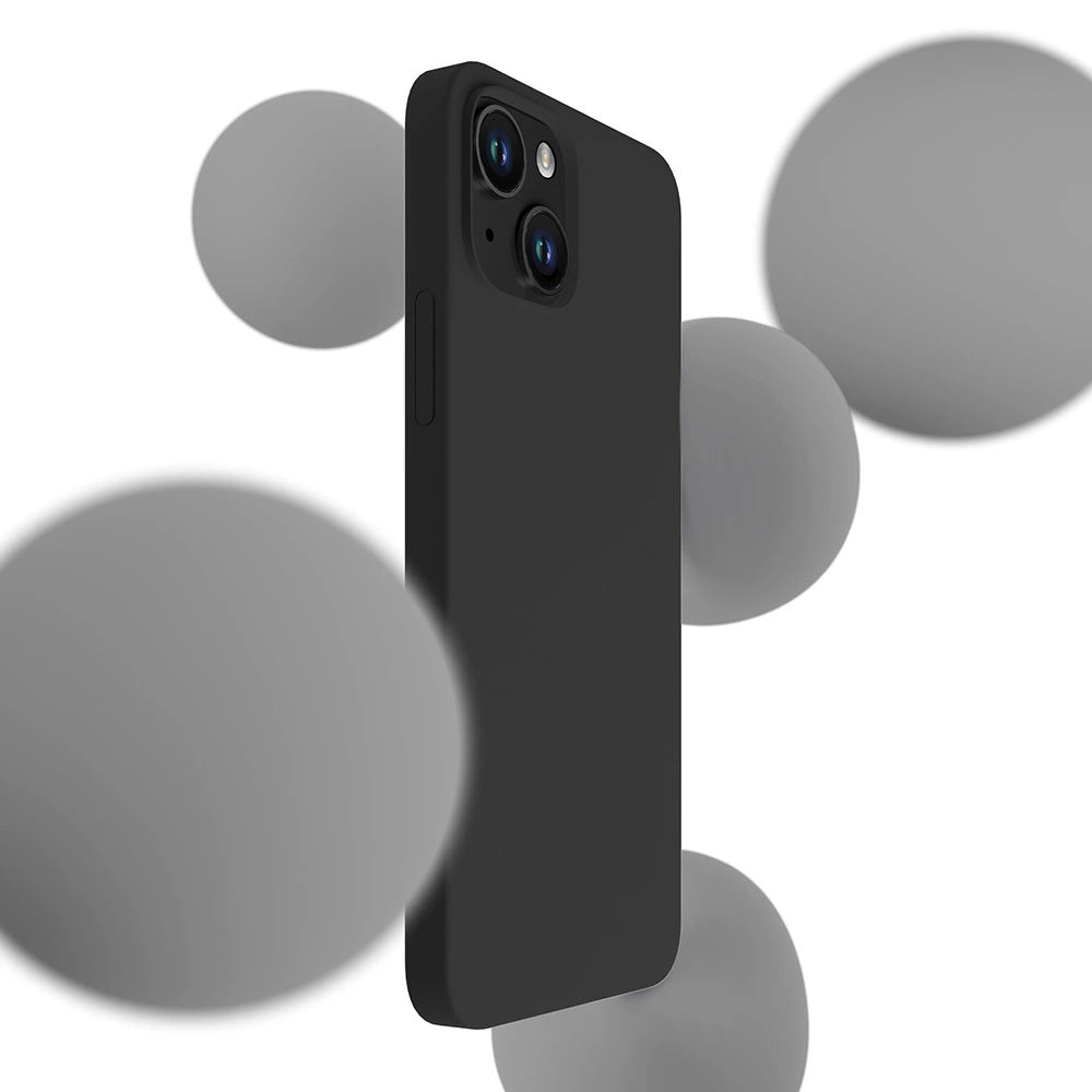 iPhone 13 case from the 3mk Silicone Case series - black_1