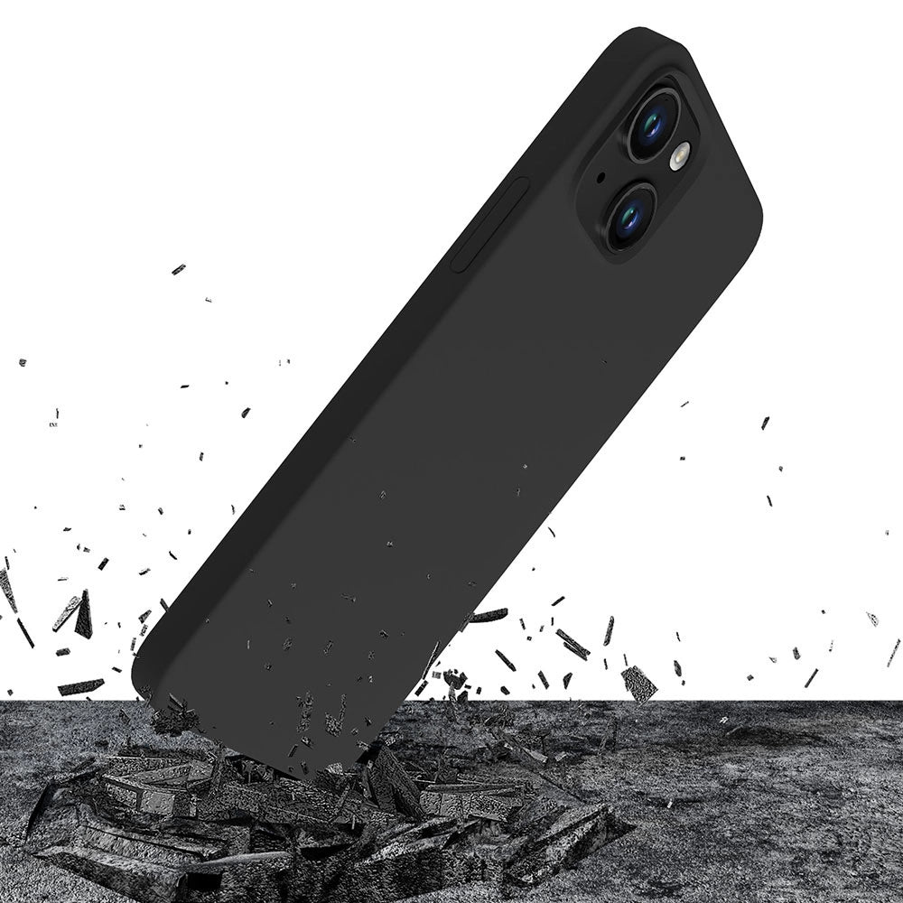 iPhone 13 case from the 3mk Silicone Case series - black_2