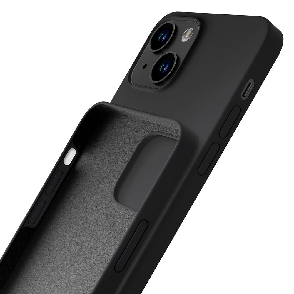 iPhone 13 case from the 3mk Silicone Case series - black_4