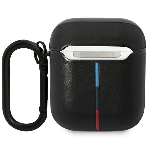 BMW BMA222PVTK AirPods 1/2 cover black/black Leather Curved Line_1