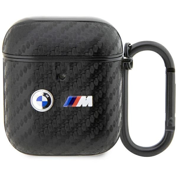 BMW BMA2WMPUCA2 AirPods 1/2 cover black/black Carbon Double Metal Logo_0