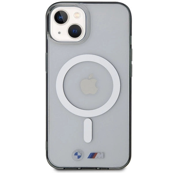 BMW Silver Ring MagSafe case for iPhone 14 Plus - transparent_2