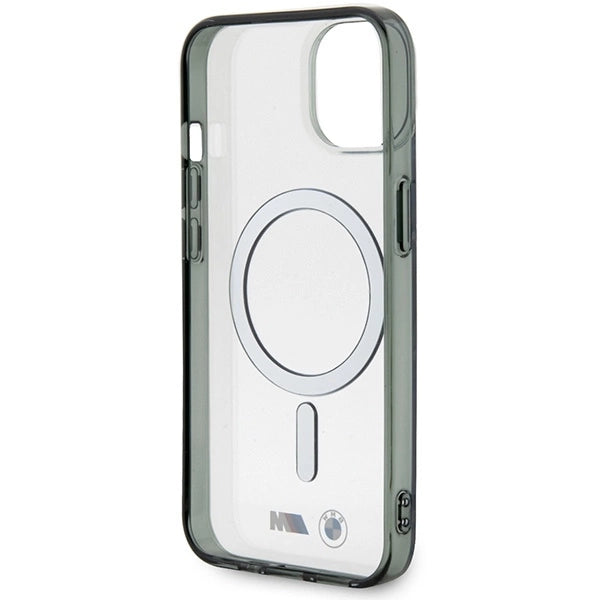 BMW Silver Ring MagSafe case for iPhone 14 Plus - transparent_6