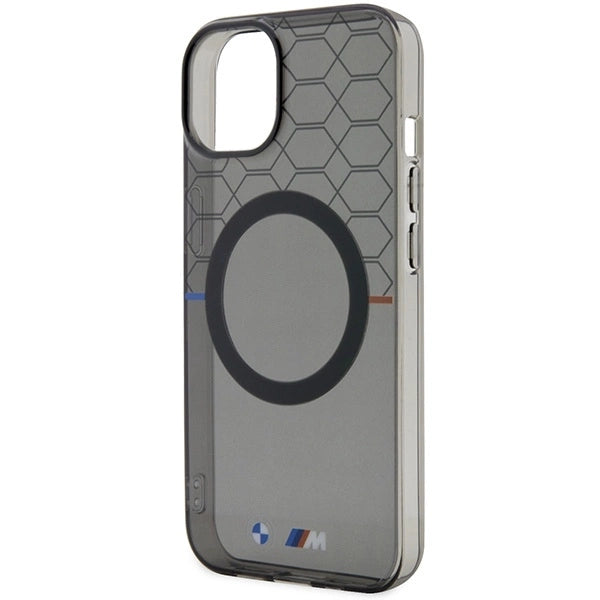 Case BMW BMHMP14SHGPK iPhone 14 6.1" grey/grey Pattern MagSafe_5