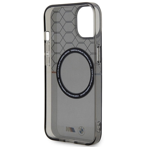Case BMW BMHMP14SHGPK iPhone 14 6.1" grey/grey Pattern MagSafe_6