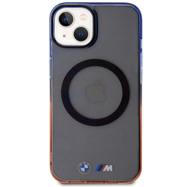 Case BMW BMHMP14SHTGE iPhone 14 6.1" grey/grey hardcase Gradient Bumper MagSafe_2