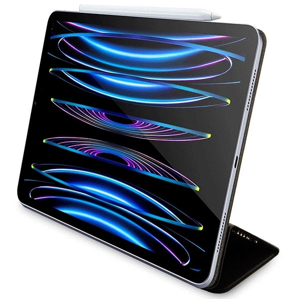 Etui Guess 4G Stripe Allover na iPad Pro 12.9" - czarne_4
