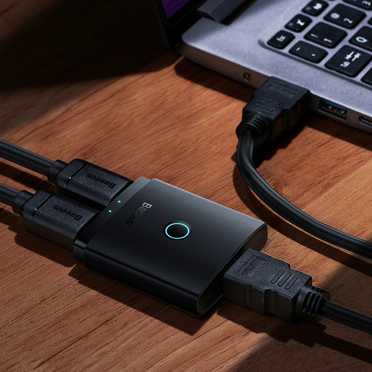 Baseus AirJoy 2in1 4K 60Hz bi-directional HDMI adapter - black_17