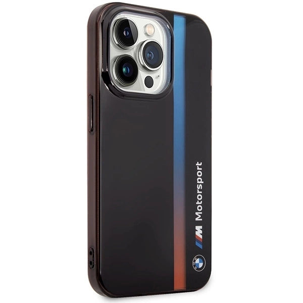 Case BMW BMHCP14L22HVGV iPhone 14 Pro 6.1" black/black IML Tricolor Stripe_3