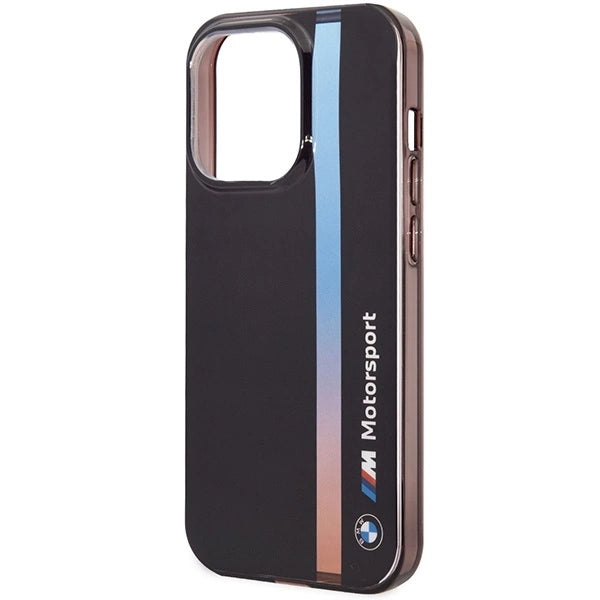 Case BMW BMHCP14L22HVGV iPhone 14 Pro 6.1" black/black IML Tricolor Stripe_5