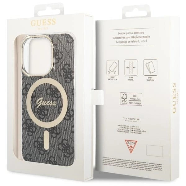 Guess 4G MagSafe case for iPhone 14 Pro - black_6