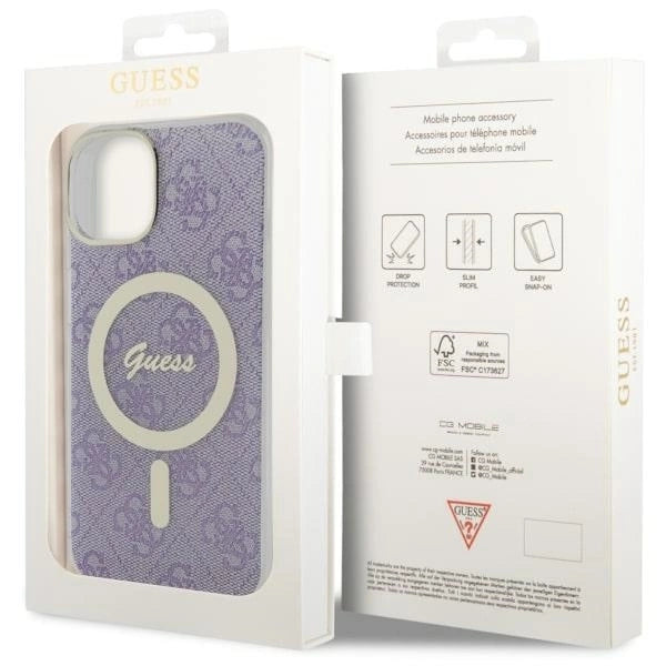 Guess GUHMP14MH4STU iPhone 14 Plus 6.7" purple/purple hardcase 4G MagSafe_7