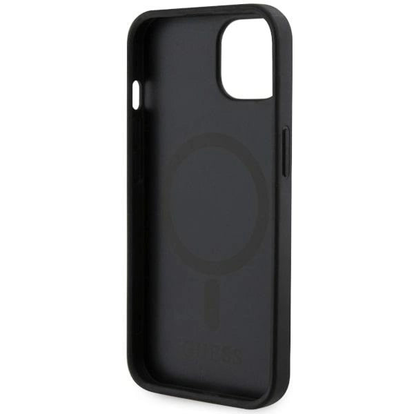 Guess GUHMP14SHGCFSEK iPhone 14 6.1" black/black hardcase GCube Stripes MagSafe_6