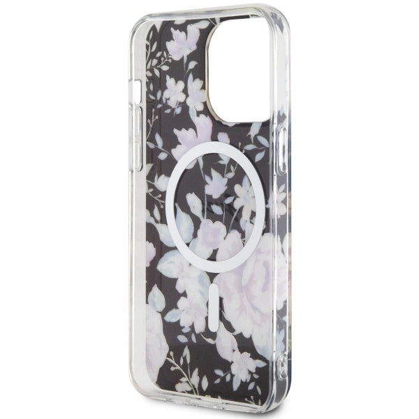 Guess GUHMP14XHCFWSK iPhone 14 Pro Max 6.7" black/black hardcase Flower MagSafe_6