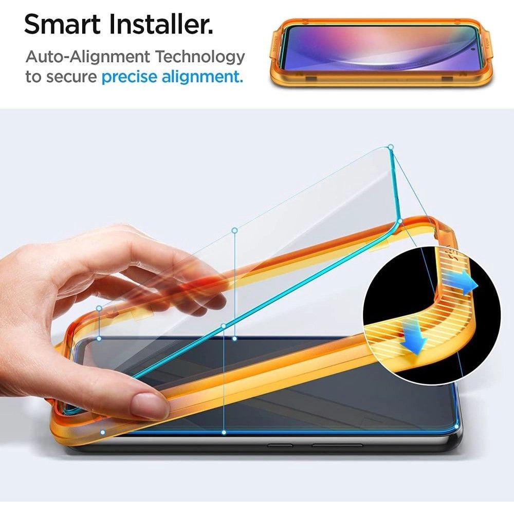 Spigen ALM Glas.tR tempered glass for Samsung Galaxy A54 5G - 2 pcs._4