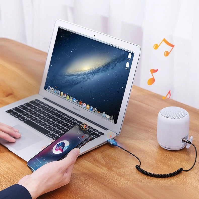 Ugreen Bluetooth 5.3 audio receiver USB cable audio adapter AUX jack black (70601 CM309)_15