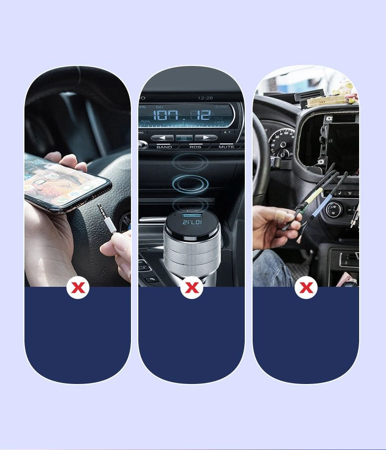 Ugreen Bluetooth 5.3 audio receiver USB cable audio adapter AUX jack black (70601 CM309)_1