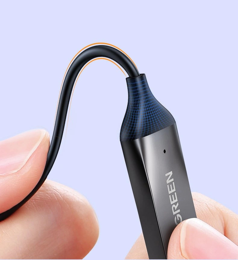 Ugreen Bluetooth 5.3 audio receiver USB cable audio adapter AUX jack black (70601 CM309)_9