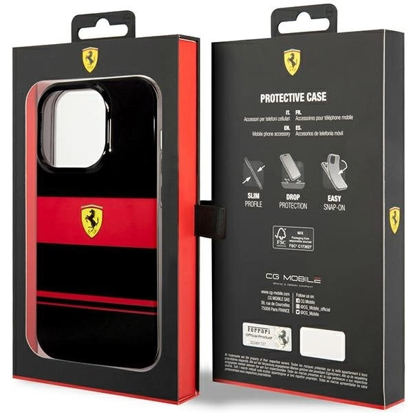 Ferrari FEHMP14LUCOK iPhone 14 Pro 6.1" black/black hardcase IMD Combi Magsafe_7