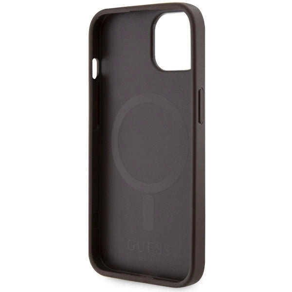 Guess GUHMP14SP4RPSW iPhone 14 6.1" brown/brown hardcase 4G Printed Stripes MagSafe_6