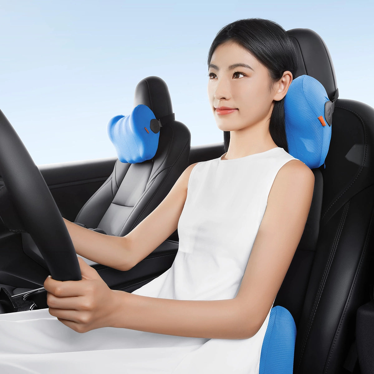 Baseus ComfortRide car lumbar pillow - blue_7