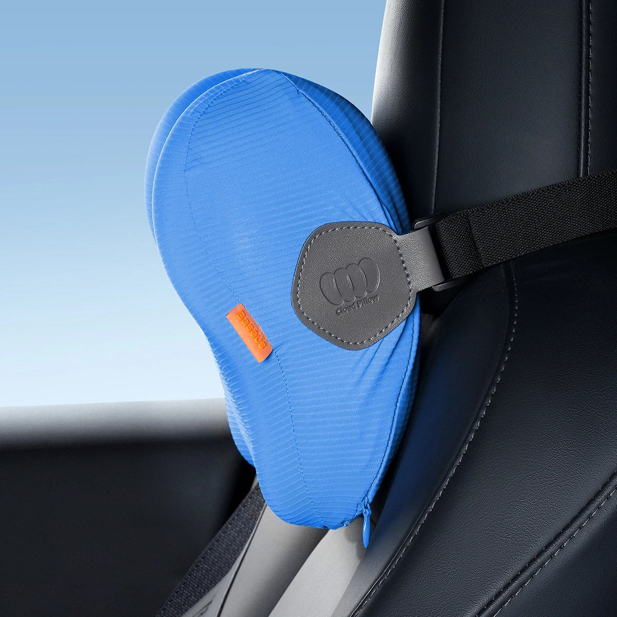 Baseus ComfortRide car headrest cushion - blue_19