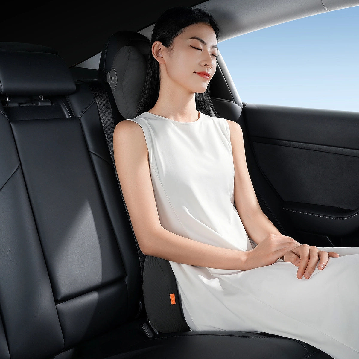Baseus ComfortRide car headrest cushion - black_14