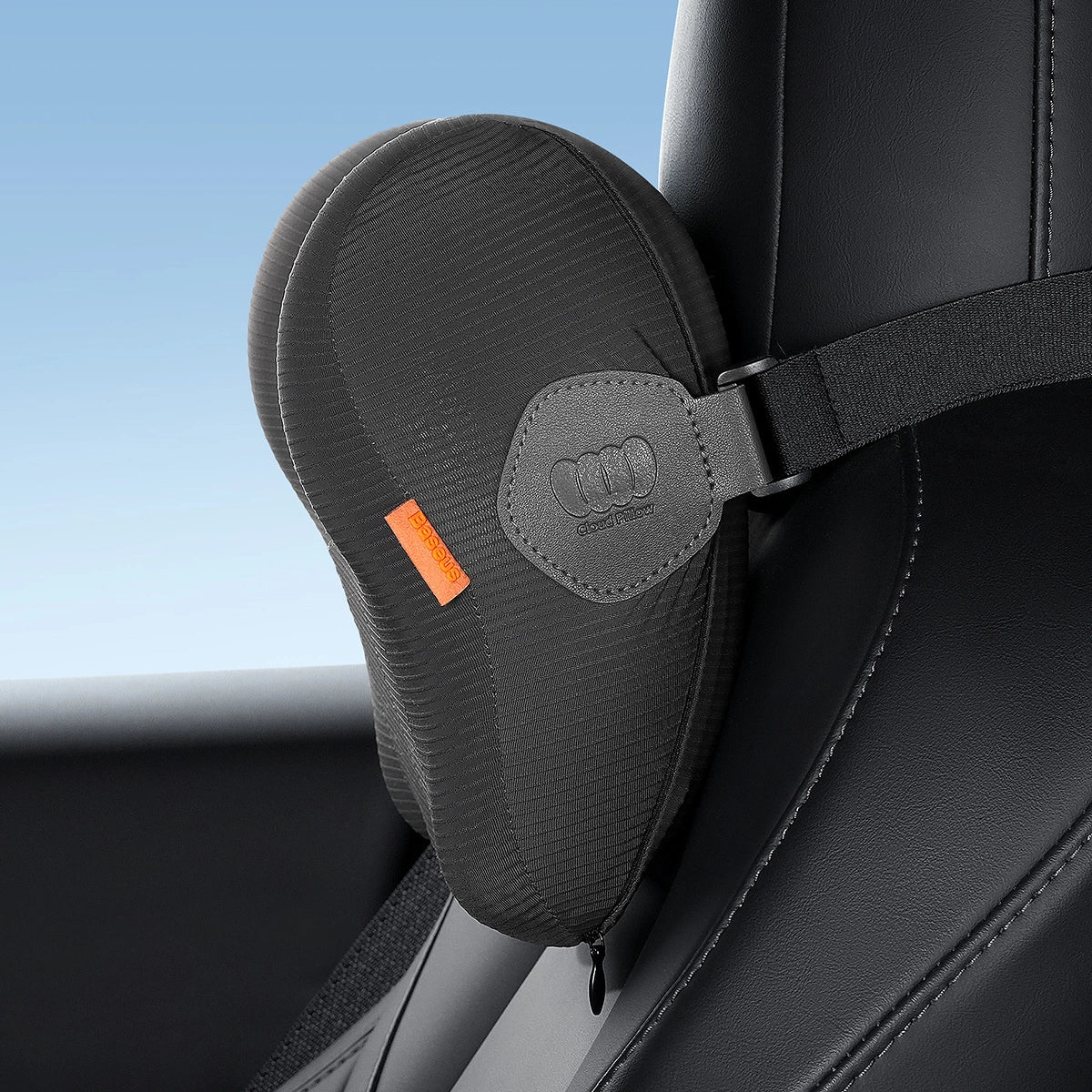 Baseus ComfortRide car headrest cushion - black_16
