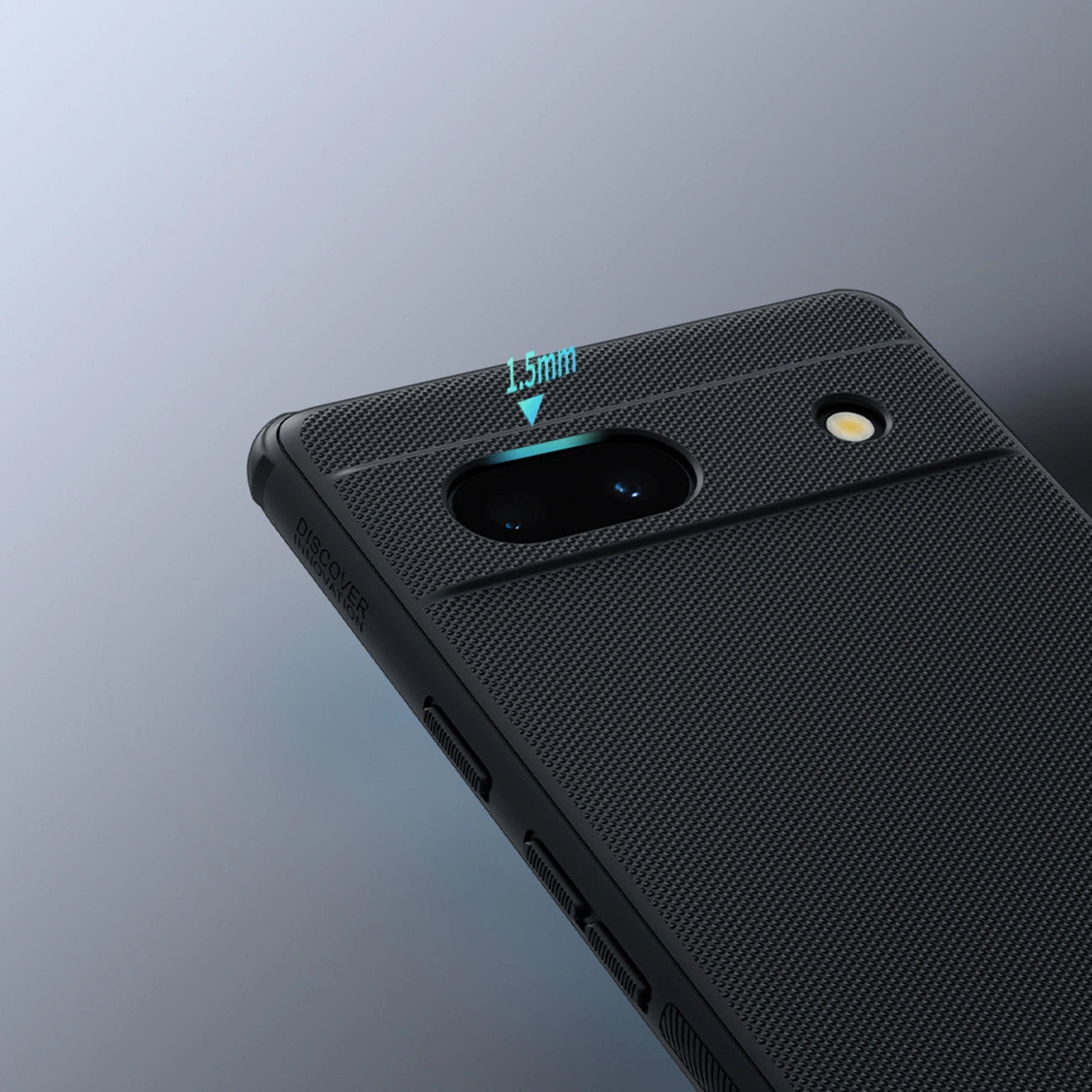 Google Pixel 7a Hard Case Nillkin Super Frosted Shield Pro Hard Case - Black_9