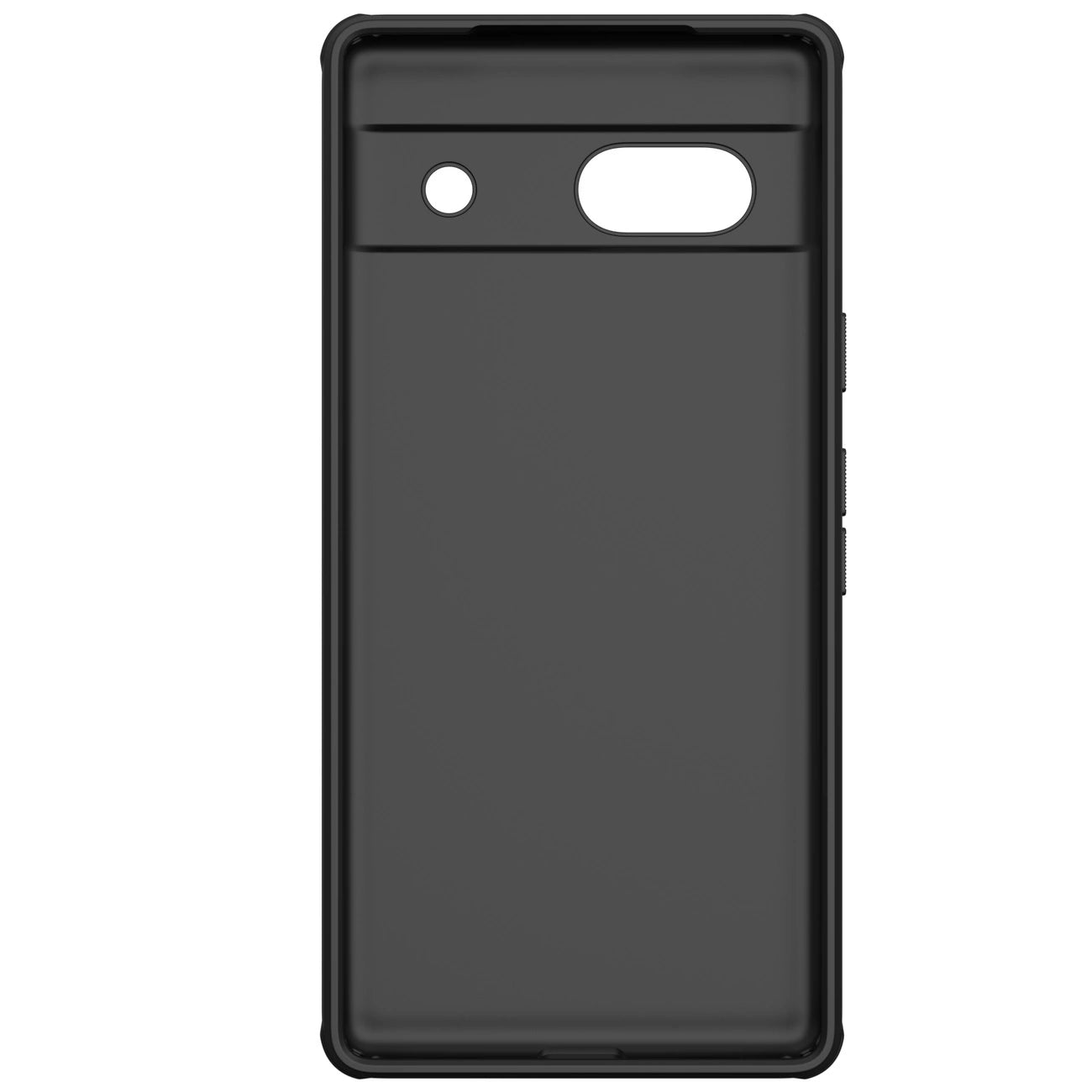 Google Pixel 7a Hard Case Nillkin Super Frosted Shield Pro Hard Case - Black_5