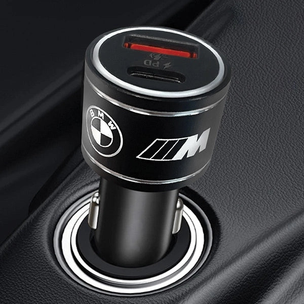 BMW charger BMCCMUSBCK PD-QC 3.0 20W Fast Charge black/black M Edition_1