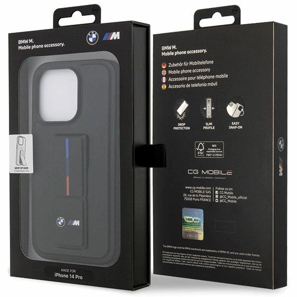 Case BMW BMHCP14L22GSLK iPhone 14 Pro 6.1" black/black hardcase Grip Hot Stamp_7