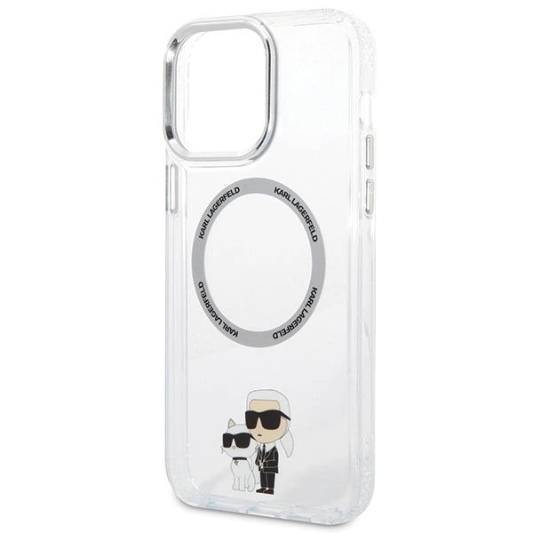 Karl Lagerfeld KKLHMP13XHNKCIT iPhone 13 Pro Max 6.7" hardcase transparent Iconic Karl&Choupette Magsafe_5