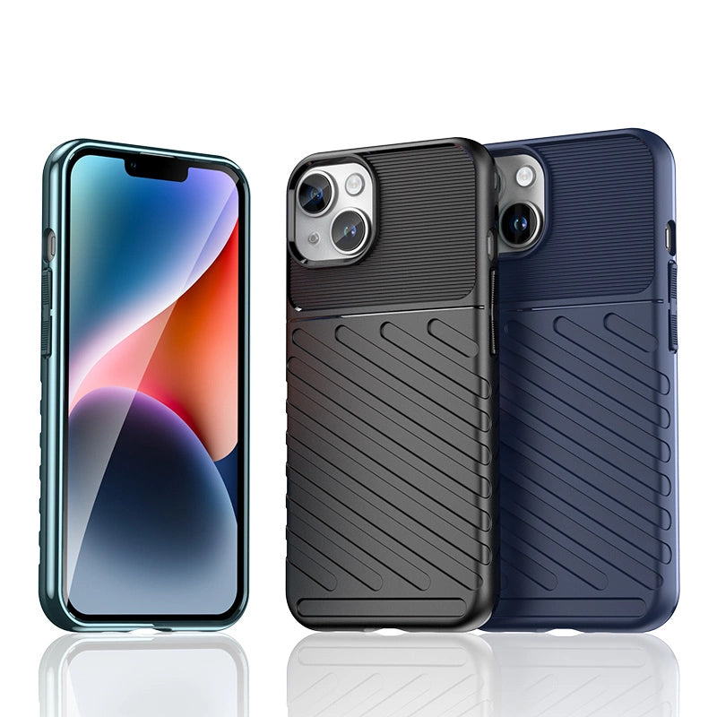 Armored iPhone 15 Plus Thunder Case - blue_5