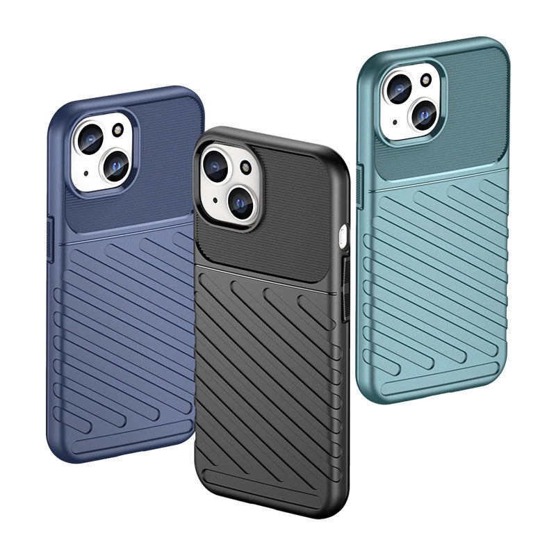 Armored iPhone 15 Thunder Case - black_2